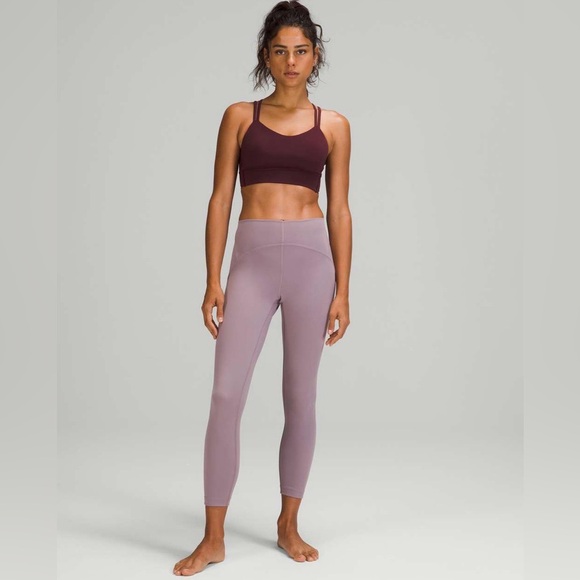 LULULEMON SIZE 10 INSTILL H/R 25”/ violet verbena - Picture 5 of 12